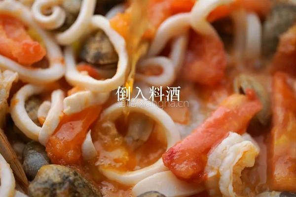 番茄海鲜面的做法图解12