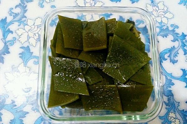 酸辣海带根的做法图解5
