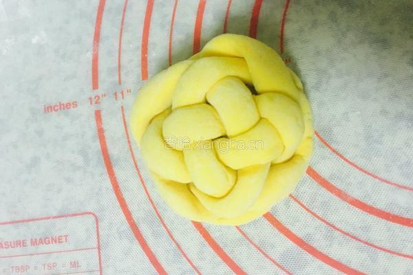 花样南瓜豆沙馒头的做法图解8