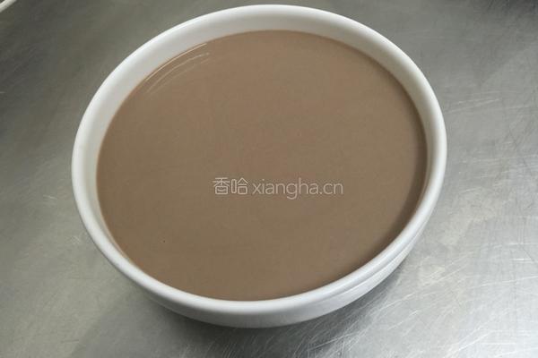 巧克力布丁的做法图解6