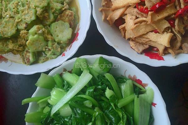 秋葵炒鸡蛋的做法图解7
