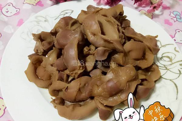 卤鸡胗