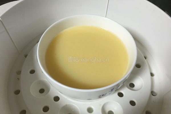 黄秋葵蒸蛋羹的做法图解6