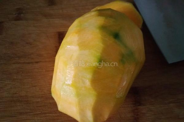 鸡蛋炒南瓜的做法图解1