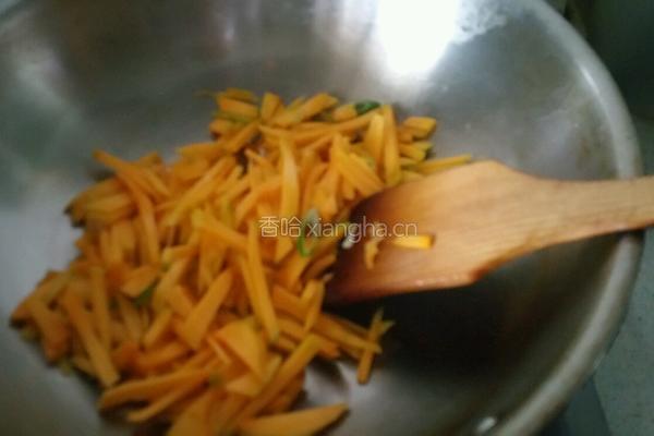 鸡蛋炒南瓜的做法图解5