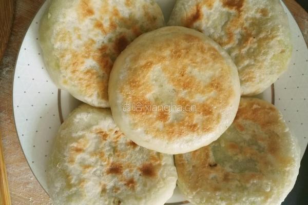 包菜虾皮饼的做法图解18