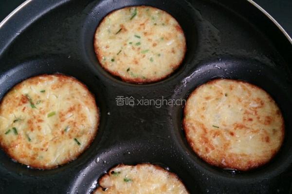 白萝卜丝煎饼的做法图解7