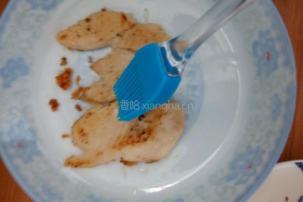 芝香脆皮鸡肉三明治的做法图解7