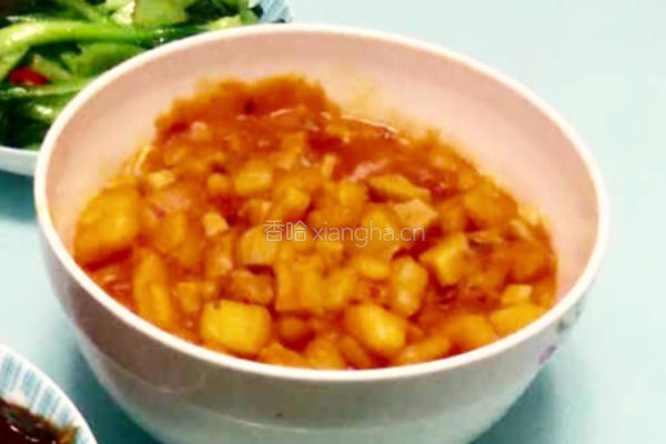 土豆焖杏鲍菇