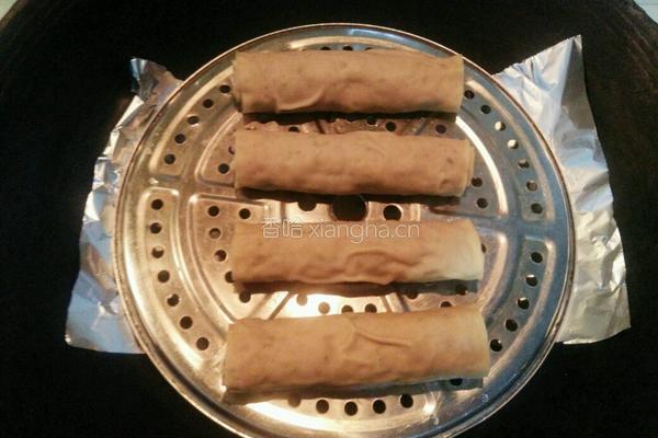 豆腐皮熏肉卷的做法图解15