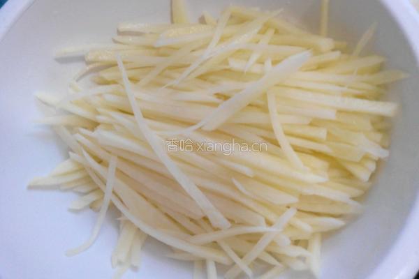 萝卜土豆丝的做法图解6