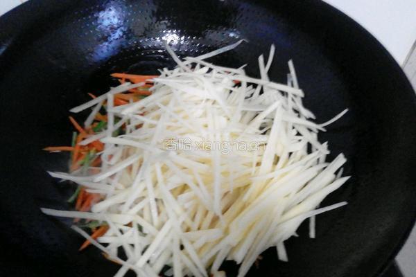萝卜土豆丝的做法图解10