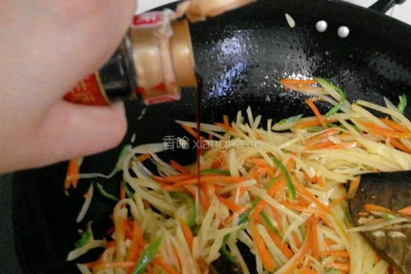 萝卜土豆丝的做法图解11