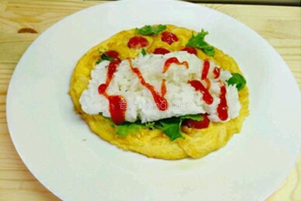 美式煎蛋包饭的做法图解6