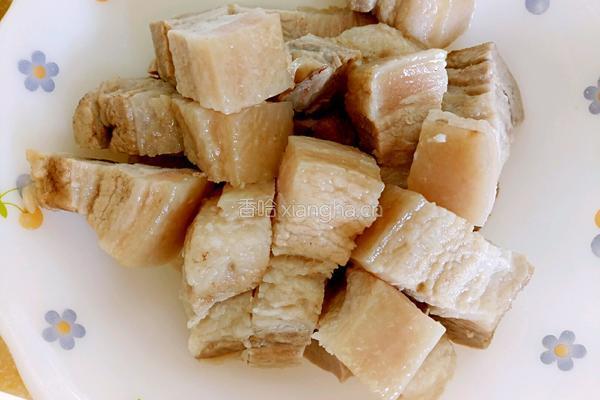 蒸红烧肉的做法图解5