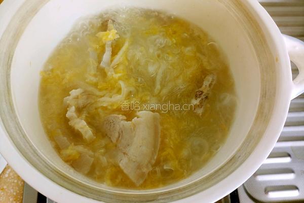 酸菜白肉的做法图解10