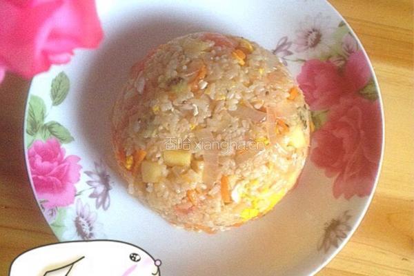 果蔬炒饭