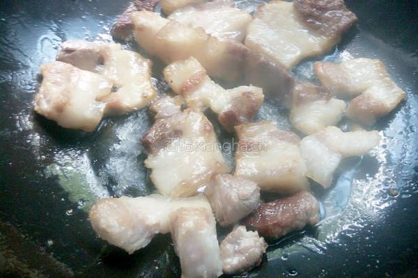 干豆角烧肉的做法图解5