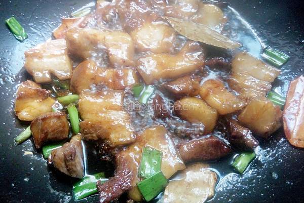 干豆角烧肉的做法图解6