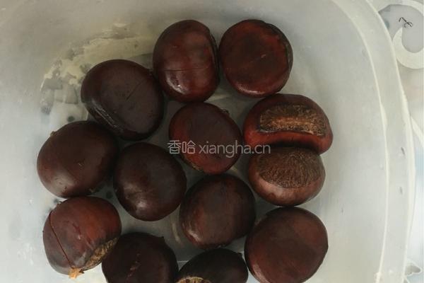 板栗鸡块的做法图解2
