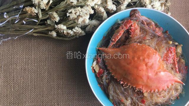 螃蟹粉丝煲