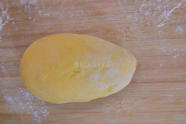 南瓜玫瑰馒头的做法图解6