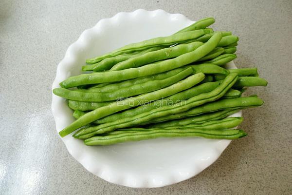 爆炒四季豆的做法图解2