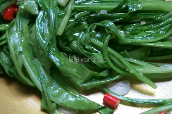炝炒油麦菜的做法图解7