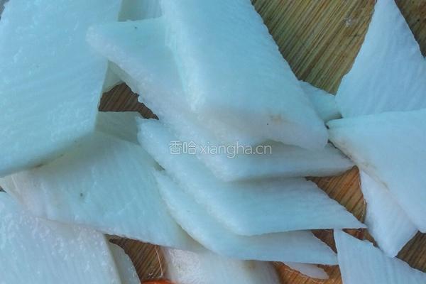 清炒山药木耳的做法图解3