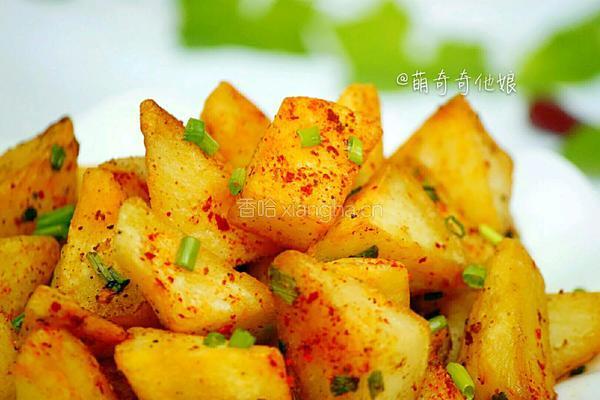 铁板孜然土豆块的做法图解10