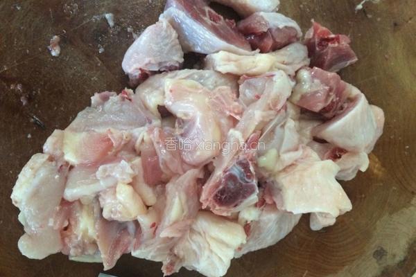 香菇蒸鸡肉的做法图解3