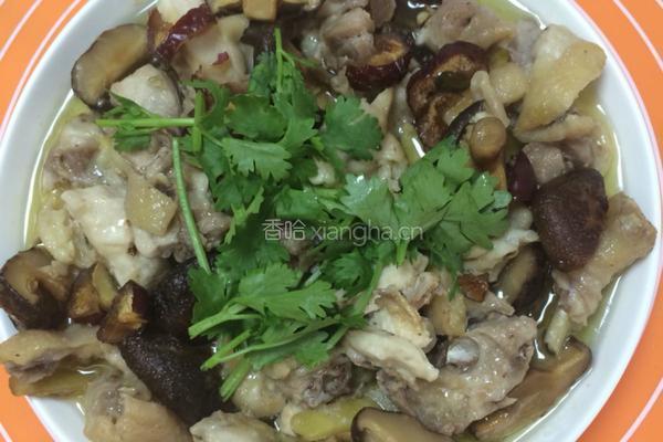 香菇蒸鸡肉的做法图解12