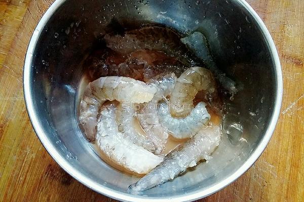 干贝鲜虾海鲜粥的做法图解5