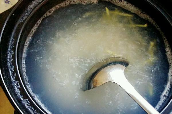 干贝鲜虾海鲜粥的做法图解7