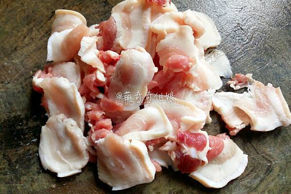 藕炒肉片的做法图解2