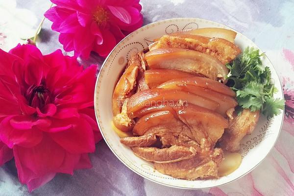 土豆扣肉的做法图解8