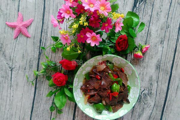 炒卤牛肉的做法图解6