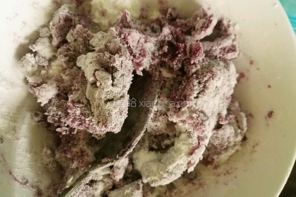 蒸紫薯饼的做法图解4