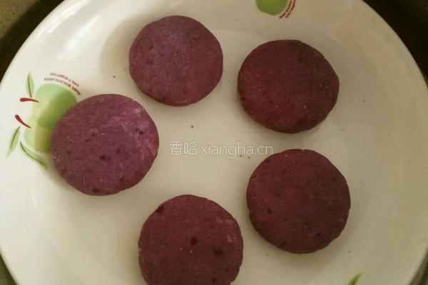 蒸紫薯饼的做法图解7