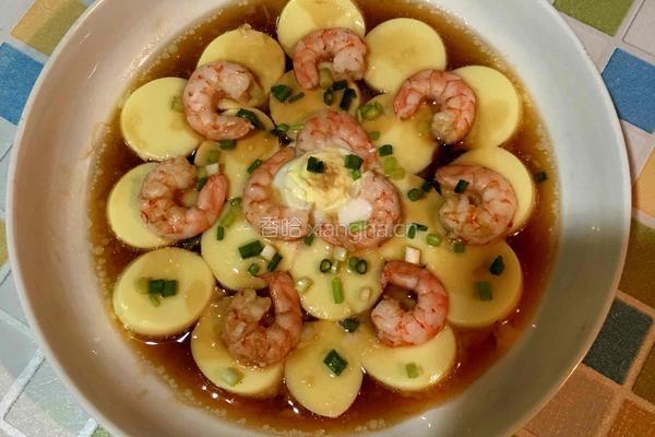 虾仁蒸豆腐的做法图解8