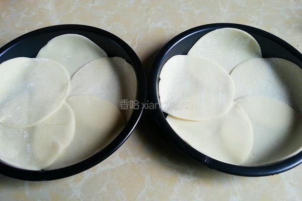 饺子皮批萨的做法图解3