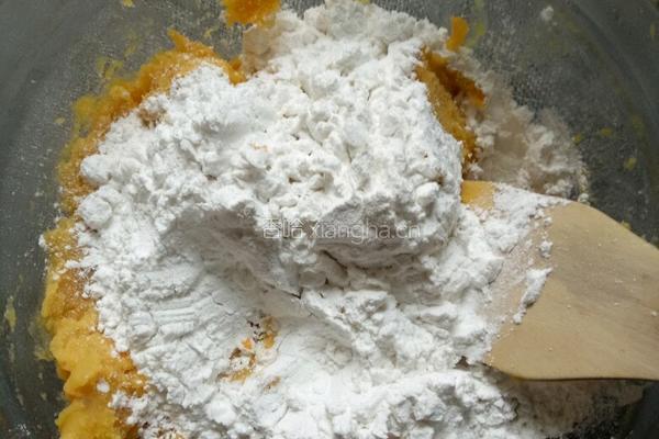 月饼馅红薯饼的做法图解3