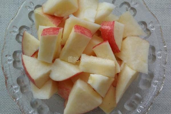 苹果牛奶的做法图解2