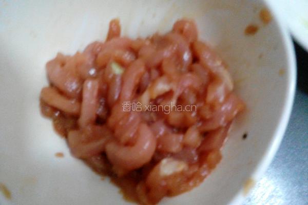 肉炒白菜丝的做法图解6