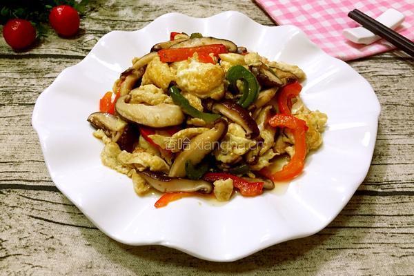鸡蛋炒蘑菇的做法图解8