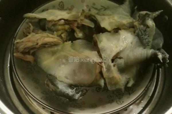 清蒸甲鱼的做法图解12