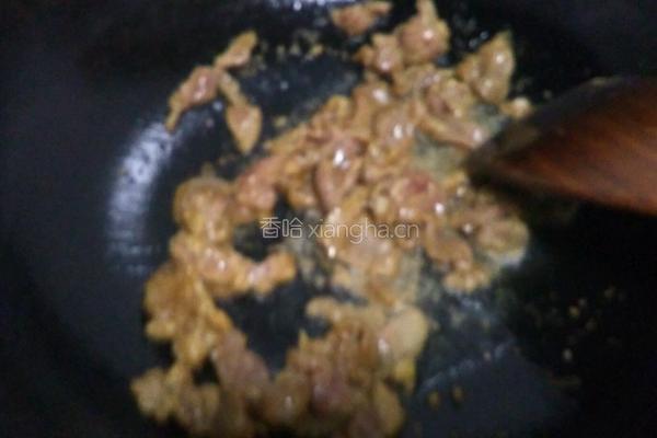鲜蘑炒肉片的做法图解10