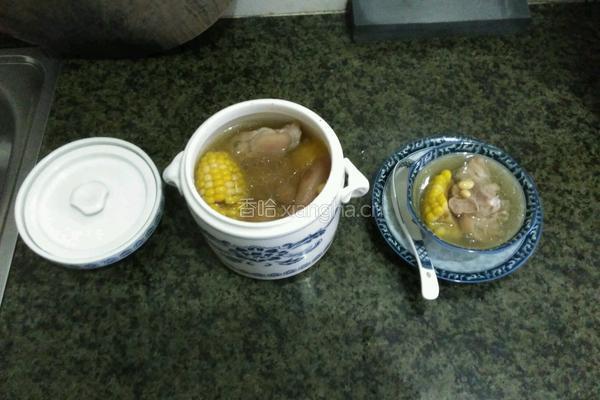 瑶柱粟米炖猪手的做法图解6
