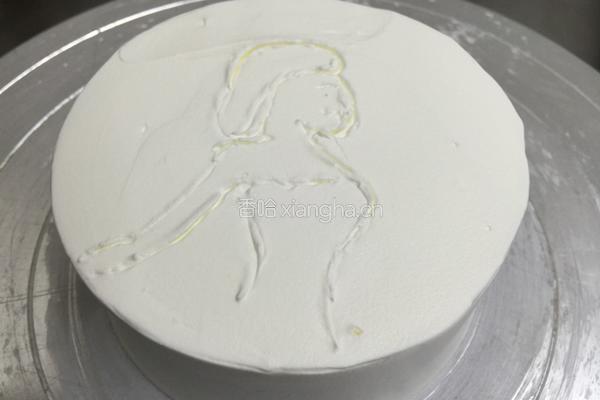 玫瑰花蛋糕的做法图解3