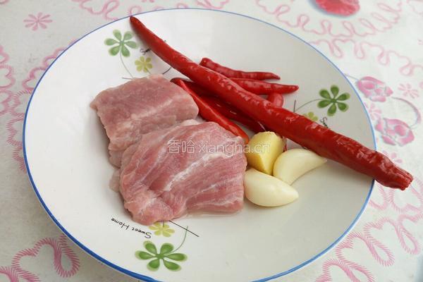 蕨菜干炒肉的做法图解3